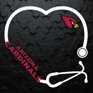 Stethoscope Arizona Cardinals Logo SVG Digiatal Download