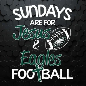 Sundays Are For Jesus And Cardinals Football SVG Cutting File