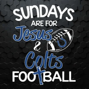 Sundays Are For Jesus And Cardinals Football Team SVG