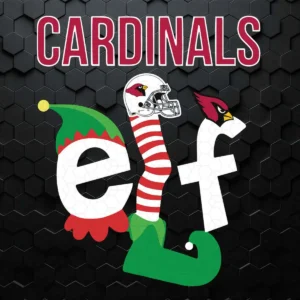 The Grinch ELF Arizona Cardinals NFL Football Sport Funny SVG