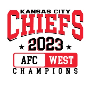 bold and modern with a vintage touch Chiefs classic SVG design showing excitement and pride for Cricut and Silhouette cutting machines