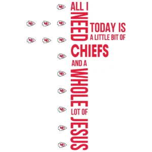 modern and bold with a touch of vintage Chiefs classic SVG design showing excitement and pride for Cricut and Silhouette cutting machines