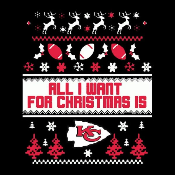 vintage with a playful holiday theme Chiefs classic SVG design showing joy and nostalgia for Cricut and Silhouette cutting machines