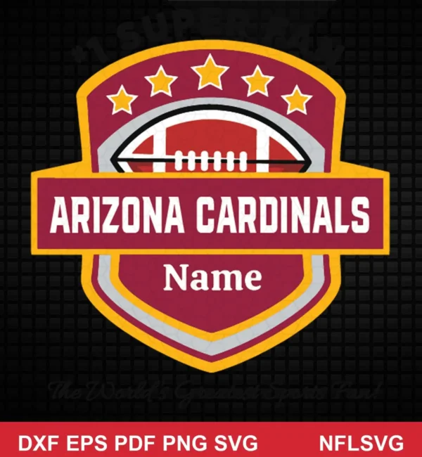 modern NFL logo design expressing team pride for Cricut and Silhouette cutting machines