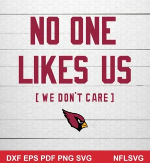 modern NFL classic design expressing defiance for Cricut and Silhouette cutting machines