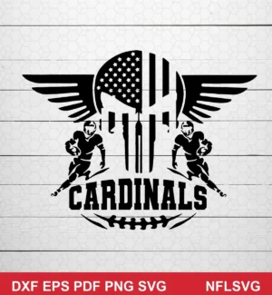 modern NFL classic design expressing team pride for Cricut and Silhouette cutting machines