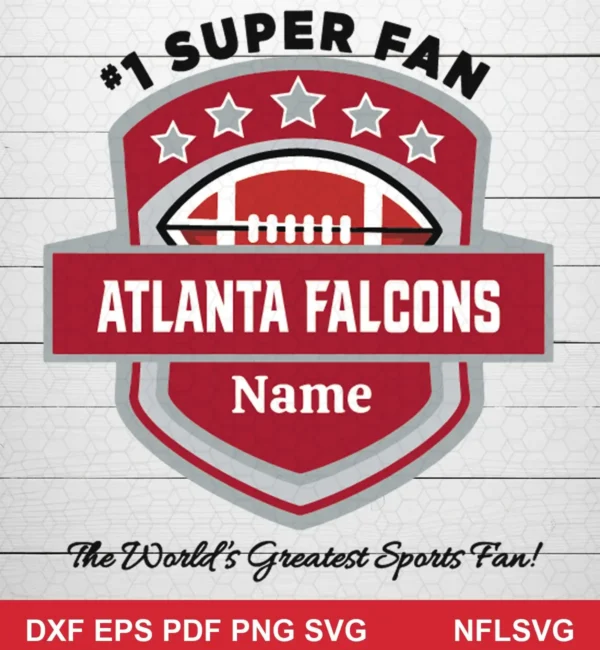 modern NFL classic design expressing pride for Cricut and Silhouette cutting machines