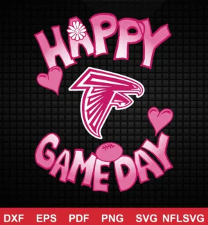 modern cartoon NFL classic design expressing celebration for Cricut and Silhouette cutting machines