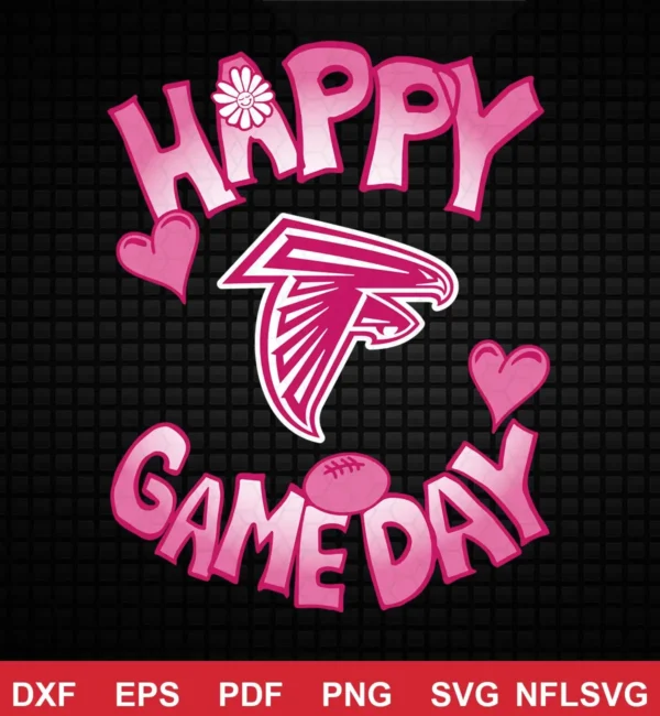 modern cartoon NFL classic design expressing celebration for Cricut and Silhouette cutting machines