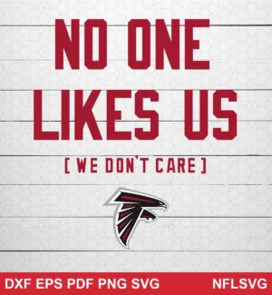 modern NFL classic design expressing defiance for Cricut and Silhouette cutting machines