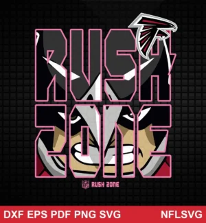 modern cartoon NFL bold design expressing mockery for Cricut and Silhouette cutting machines
