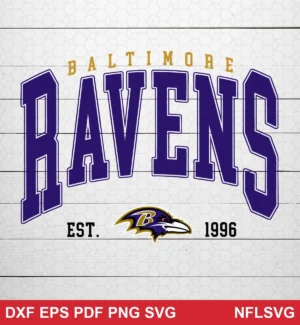 modern NFL logo design expressing pride for Cricut and Silhouette cutting machines