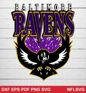 modern NFL logo design expressing team pride for Cricut and Silhouette cutting machines