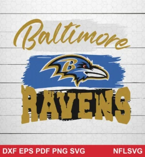 modern NFL logo design expressing team pride for Cricut and Silhouette cutting machines