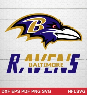modern NFL logo design expressing team pride for Cricut and Silhouette cutting machines