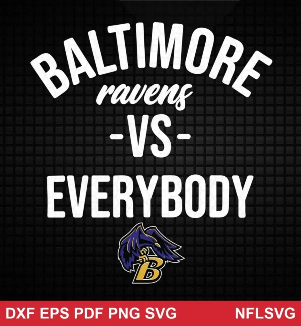 modern NFL bold design expressing dominance for Cricut and Silhouette cutting machines
