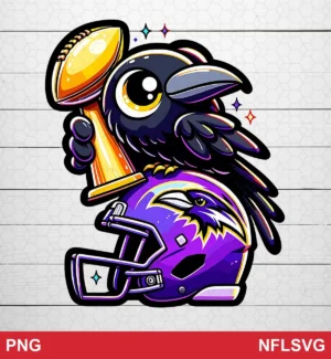 cartoon NFL classic design expressing pride for Cricut and Silhouette cutting machines