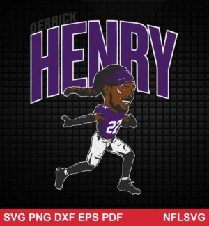 modern cartoon NFL classic design expressing pride for Cricut and Silhouette cutting machines