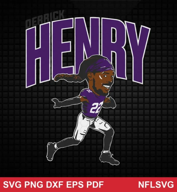 modern cartoon NFL classic design expressing pride for Cricut and Silhouette cutting machines