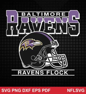 modern NFL logo design expressing team pride for Cricut and Silhouette cutting machines