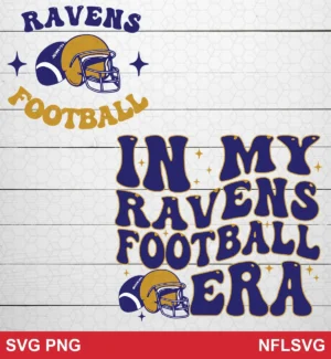 modern cartoon NFL classic design expressing team pride for Cricut and Silhouette cutting machines