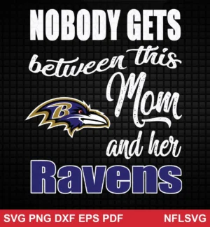 modern, clean typography-focused design with team logo emphasis Baltimore Ravens SVG classic design expressing pride and protective fandom for Cricut and Silhouette cutting machines