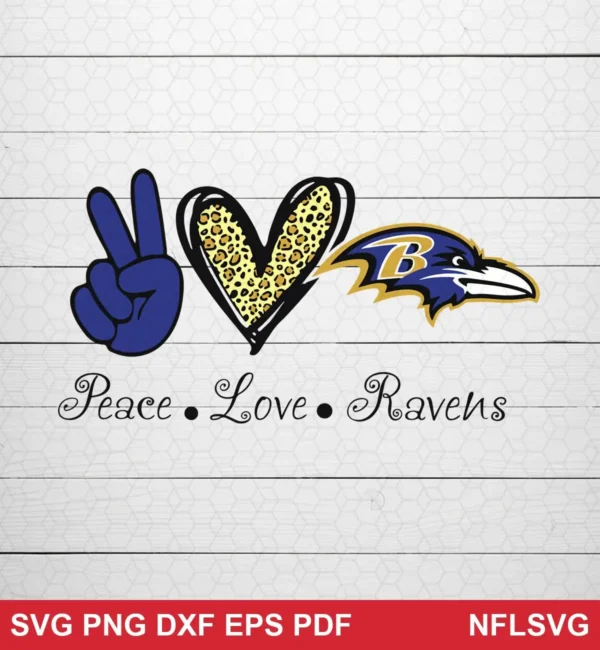 modern cartoon with playful, symbolic icons Baltimore Ravens SVG classic design expressing positive, peaceful, affectionate for Cricut and Silhouette cutting machines