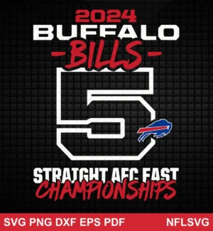 modern, bold typography with minimalistic graphic elements Buffalo Bills SVG classic design expressing pride and celebration for Cricut and Silhouette cutting machines