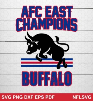 modern minimalist with bold typography and simple silhouette Buffalo Bills SVG bold design expressing pride and celebration for Cricut and Silhouette cutting machines