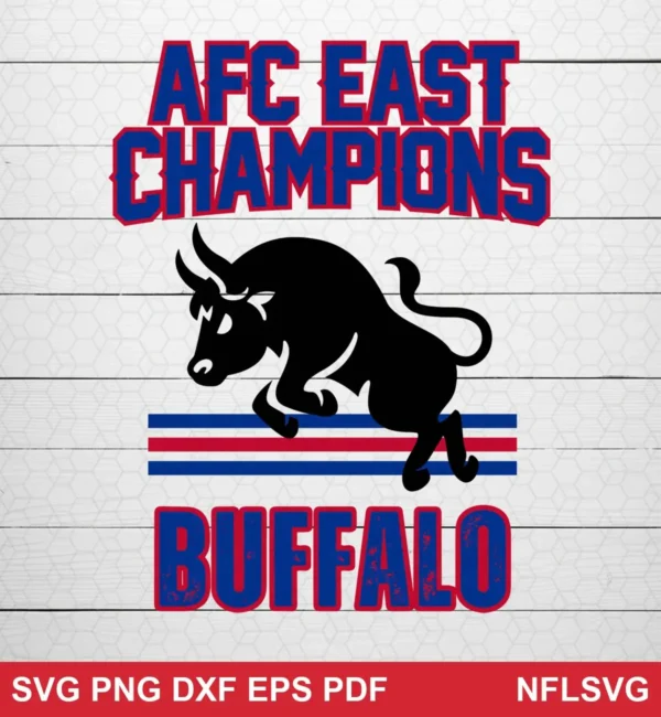 modern minimalist with bold typography and simple silhouette Buffalo Bills SVG bold design expressing pride and celebration for Cricut and Silhouette cutting machines