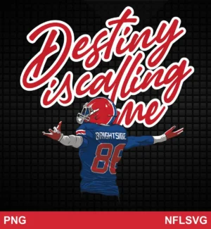 modern digital illustration with bold typography and a clean, graphic look Buffalo Bills SVG classic design expressing inspiration and motivation for Cricut and Silhouette cutting machines