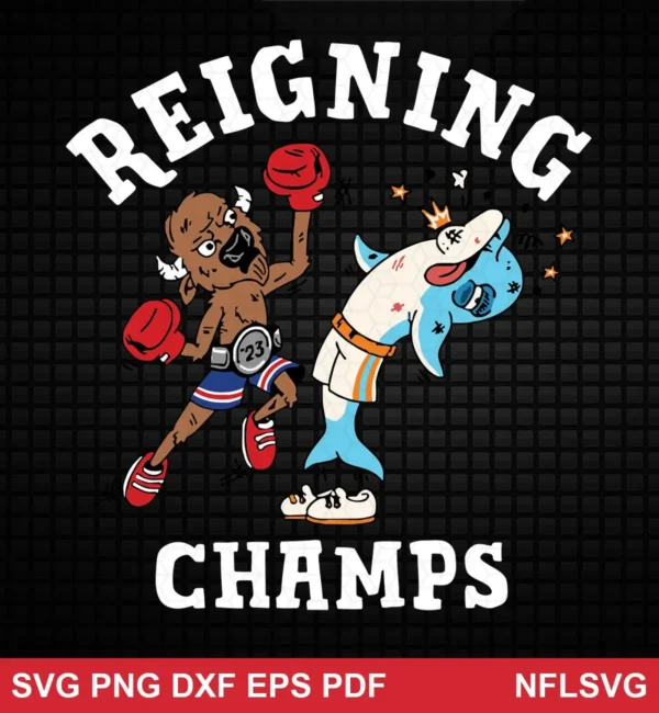 cartoon, humorous, modern sports mascot style Buffalo Bills SVG mascot design expressing triumph, humor, rivalry pride for Cricut and Silhouette cutting machines