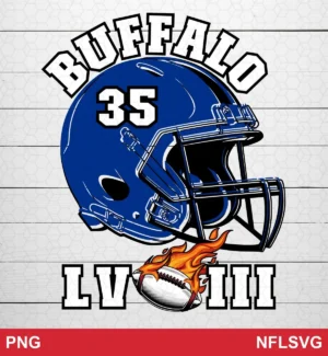 modern cartoon style with bold outlines and vibrant colors Buffalo Bills SVG helmet design expressing team pride and energy for Cricut and Silhouette cutting machines
