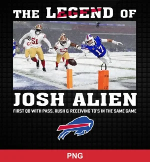 photorealistic sports action with bold typography Bills classic design expressing celebration and admiration for Cricut and Silhouette cutting machines