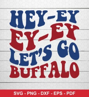 retro/vintage typography with a playful, bold cartoonish font Bills classic design expressing team spirit and encouragement for Cricut and Silhouette cutting machines