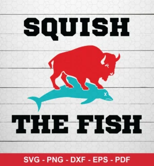 modern cartoon style with bold, simple shapes and strong color contrasts Bills bold design expressing mockery and dominance for Cricut and Silhouette cutting machines