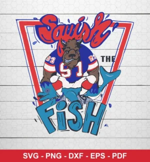 cartoon, bold, modern sports caricature Bills classic design expressing mockery and dominance for Cricut and Silhouette cutting machines