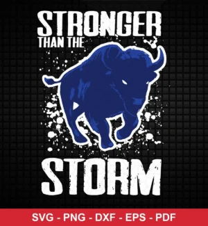 modern, bold graphic with splatter effects Bills classic design expressing strength and resilience for Cricut and Silhouette cutting machines