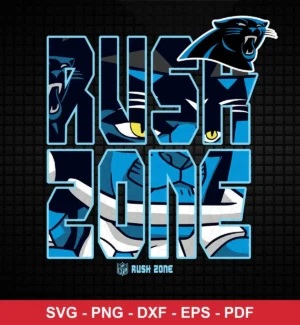 modern, bold, and graphic with a focus on team branding NFL classic design expressing team pride and energy for Cricut and Silhouette cutting machines