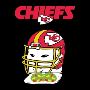 bold and playful, with a modern twist Chiefs classic SVG design showing excitement for Cricut and Silhouette cutting machines