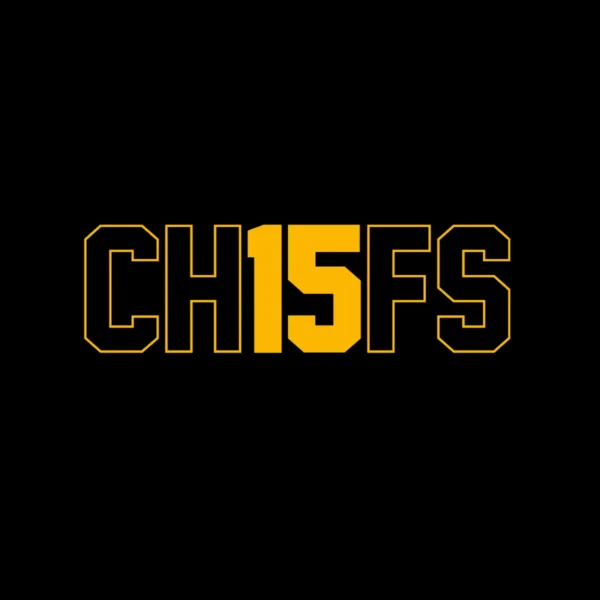 modern and bold with a sporty edge Chiefs classic SVG design showing excitement and pride for Cricut and Silhouette cutting machines