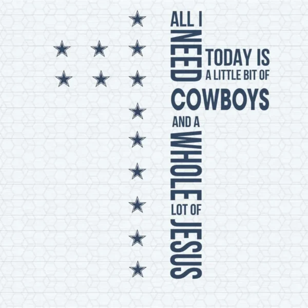 modern with a touch of vintage Cowboys classic SVG design showing pride for Cricut and Silhouette cutting machines