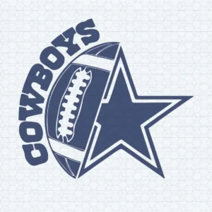modern with a vintage twist Cowboys classic SVG design showing pride for Cricut and Silhouette cutting machines