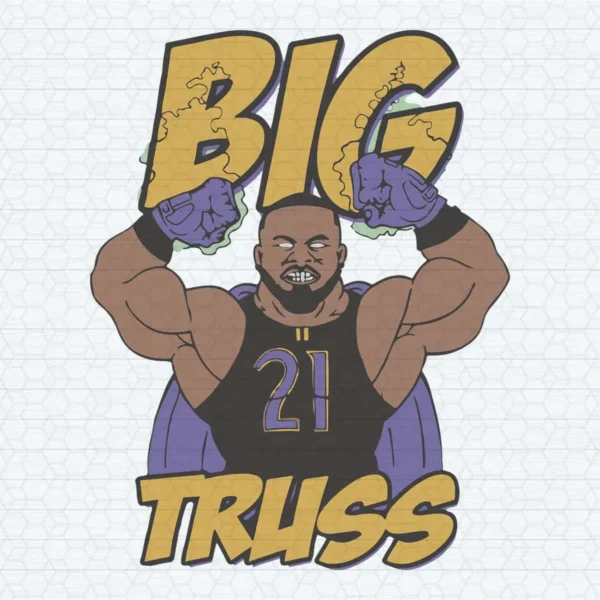 Baltimore Ravens Big Truss SVG Player SVG NFL Super Bowl