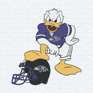 Baltimore Ravens Donald Duck SVG