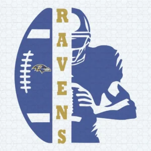 Baltimore Ravens Football Player SVG