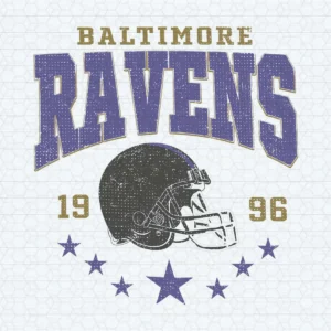 Baltimore Ravens Football Team 1996 SVG For Cricut Files