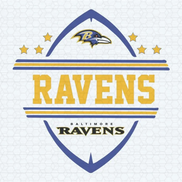 Baltimore Ravens Football Team Logo SVG