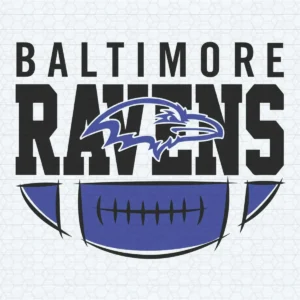 Baltimore Ravens Gridiron Emblem SVG