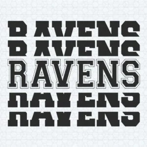 Baltimore Ravens Heartbeat Design SVG